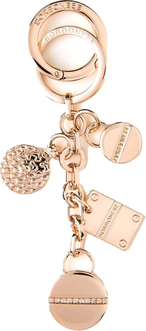 Borbonese KEYCHAIN Goud