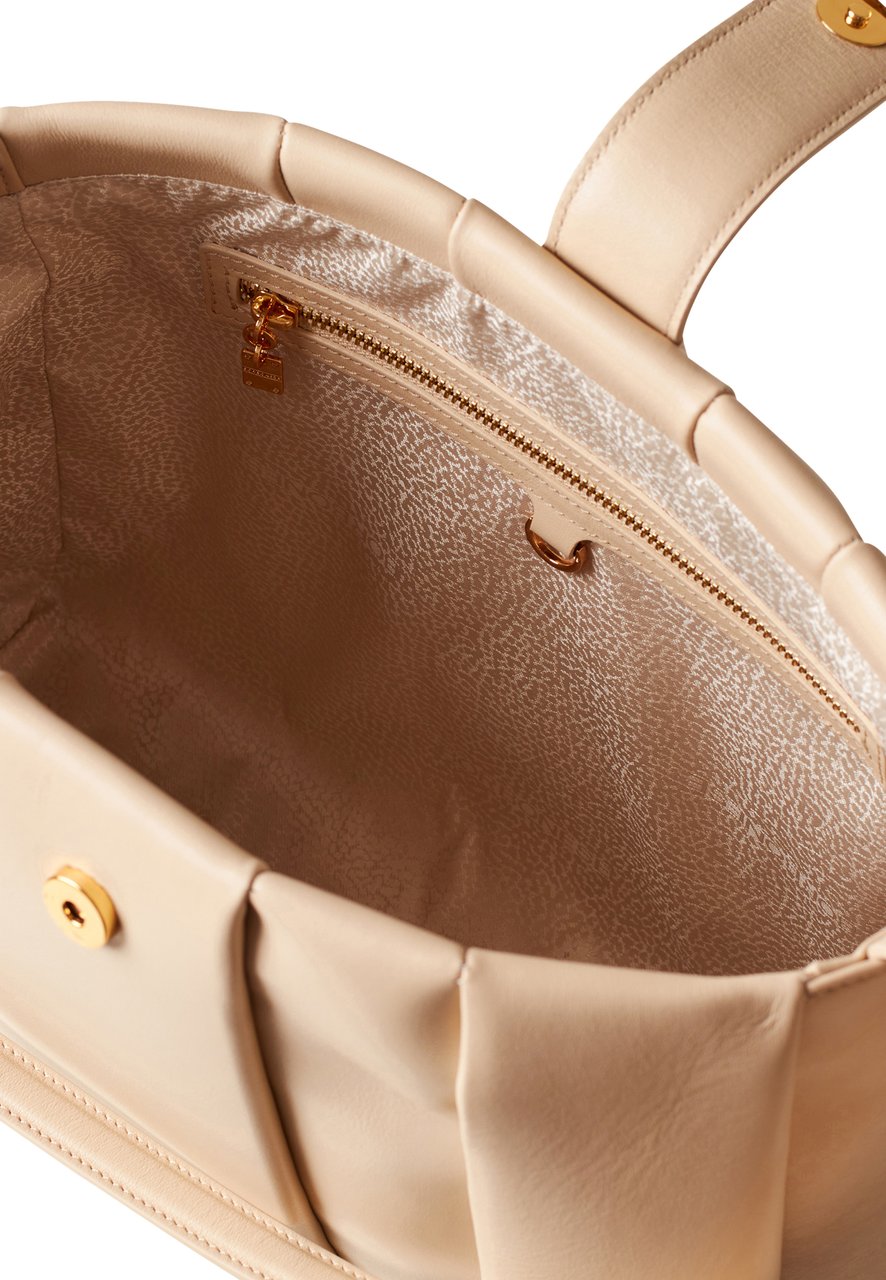 Borbonese L’ECLAIR HOBO LARGE Beige