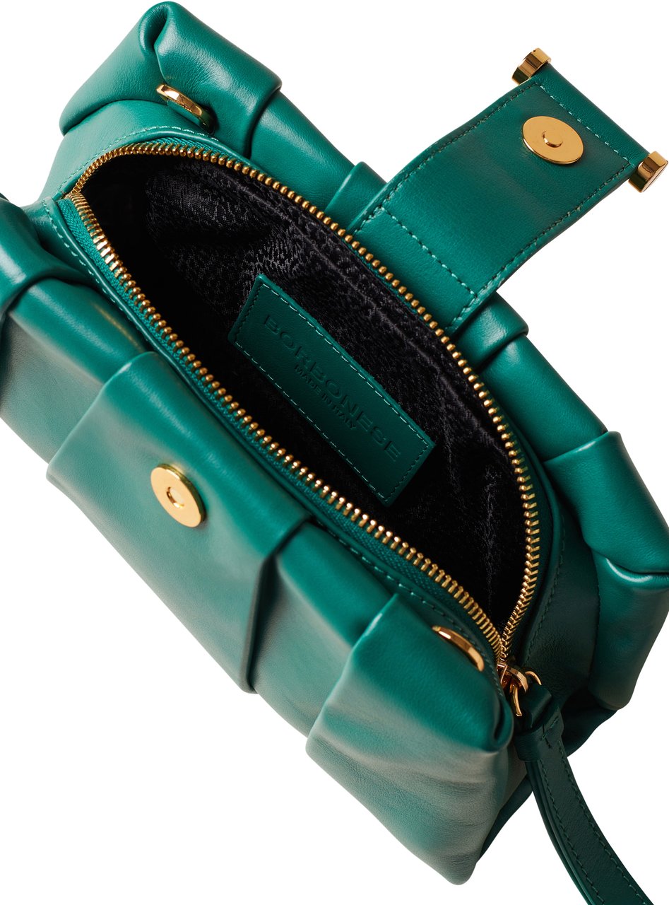Borbonese L'ECLAIR MINI BAG Groen