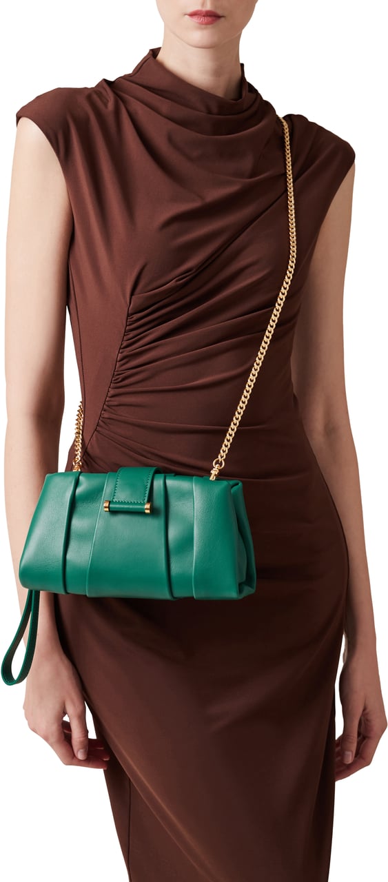 Borbonese L'ECLAIR MINI BAG Groen
