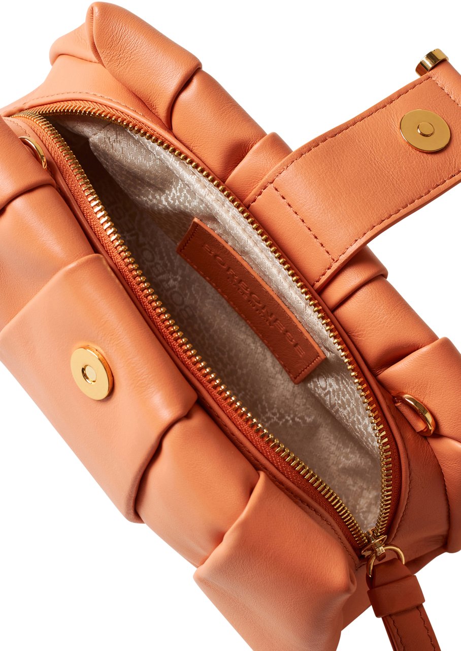 Borbonese L'ECLAIR MINI BAG Oranje