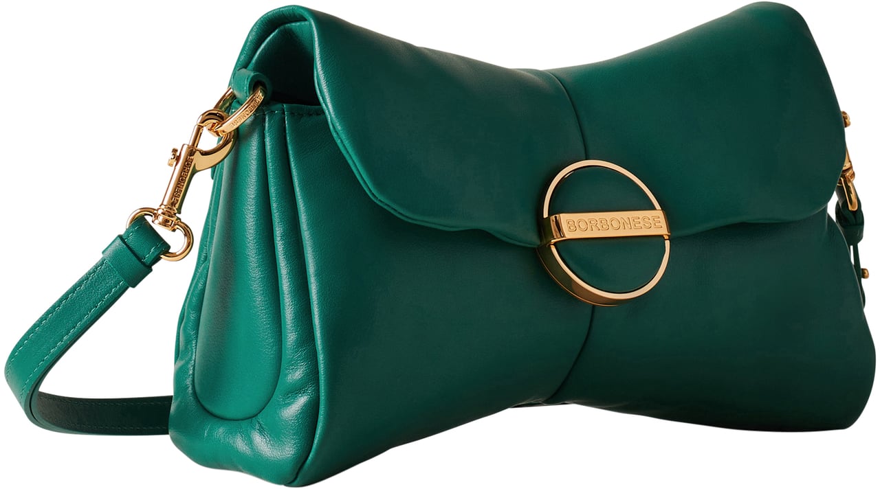 Borbonese COQUETTE CROSSBODY SMALL Groen