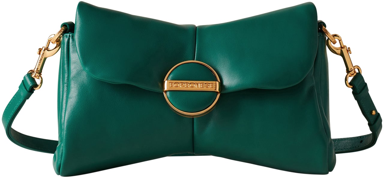 Borbonese COQUETTE CROSSBODY SMALL Groen