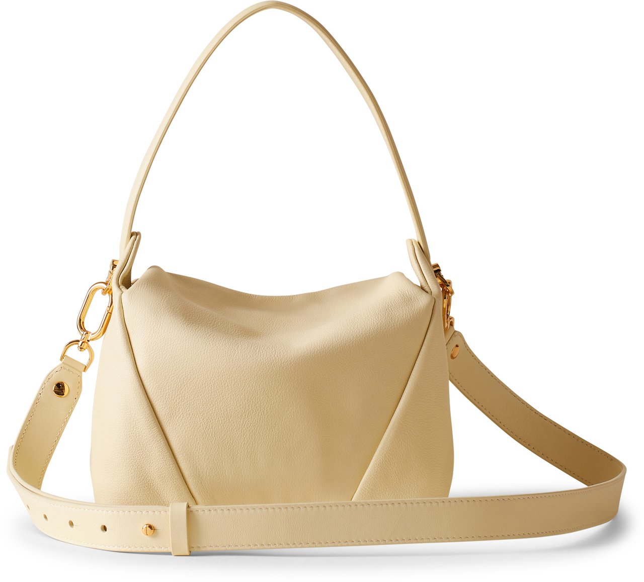 Borbonese BLOOM HOBO SMALL Beige