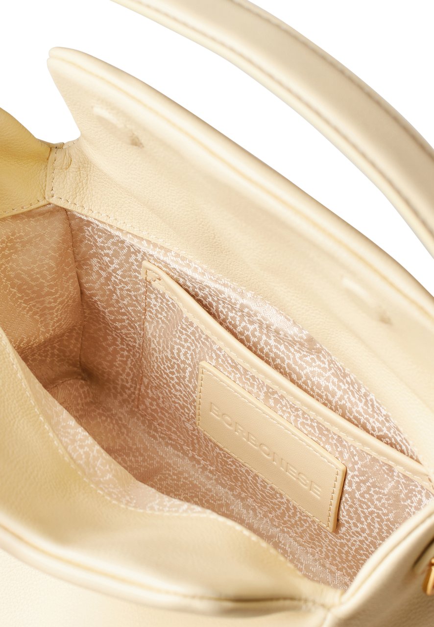 Borbonese BLOOM HOBO SMALL Beige