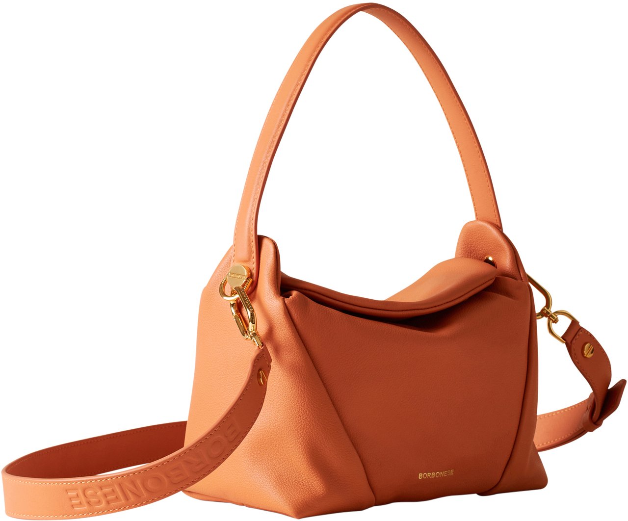 Borbonese BLOOM HOBO SMALL Oranje