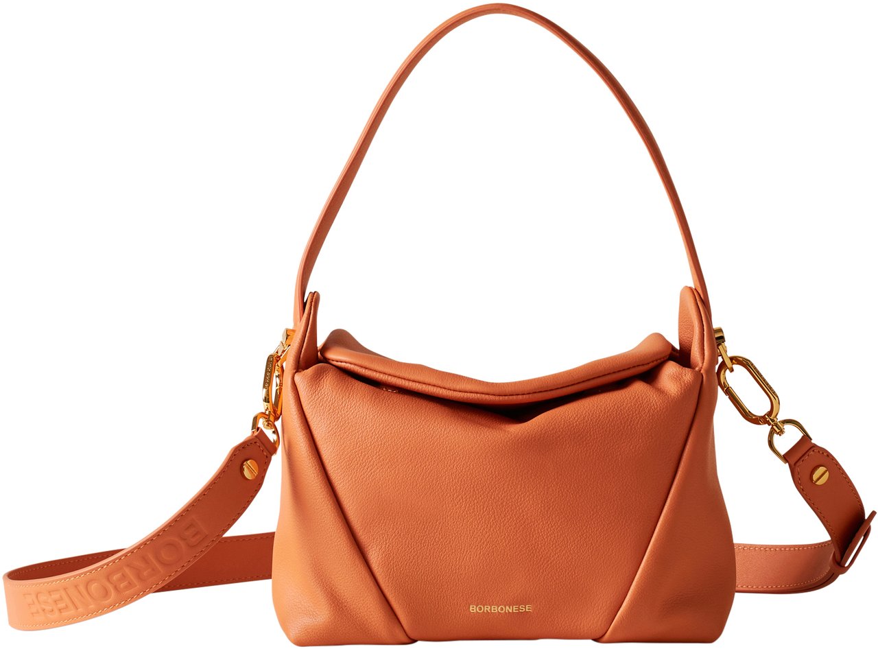 Borbonese BLOOM HOBO SMALL Oranje