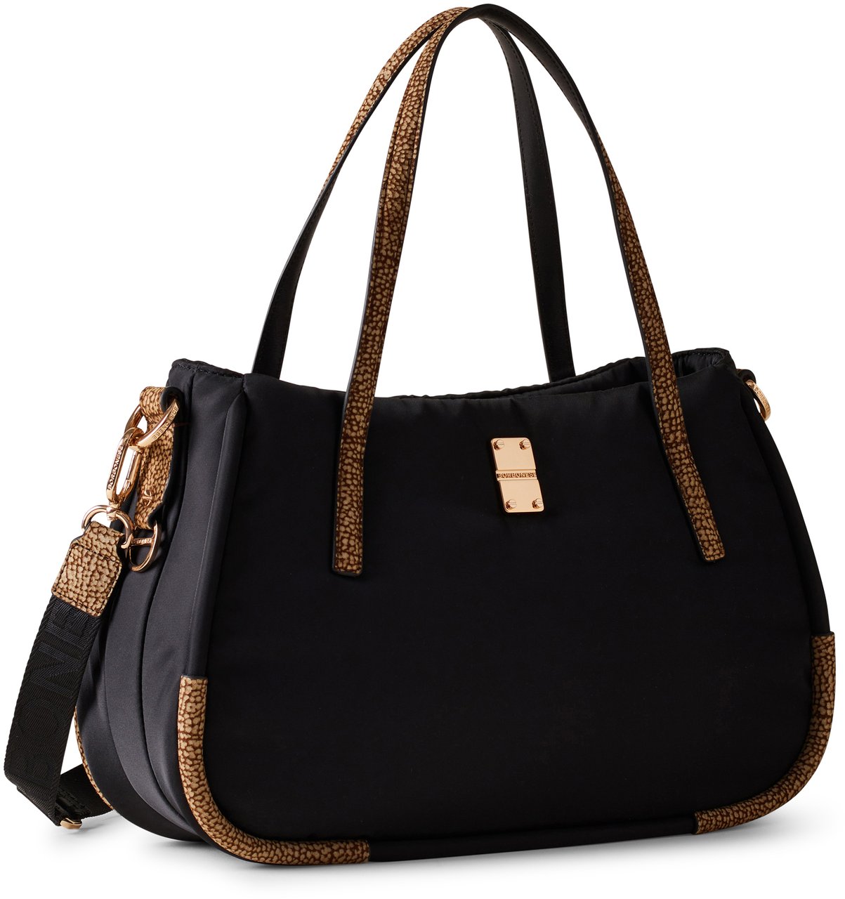 Borbonese CAHIER SHOPPER MEDIUM Bruin