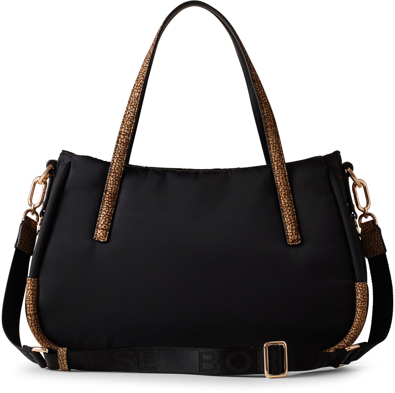 Borbonese CAHIER SHOPPER MEDIUM Bruin