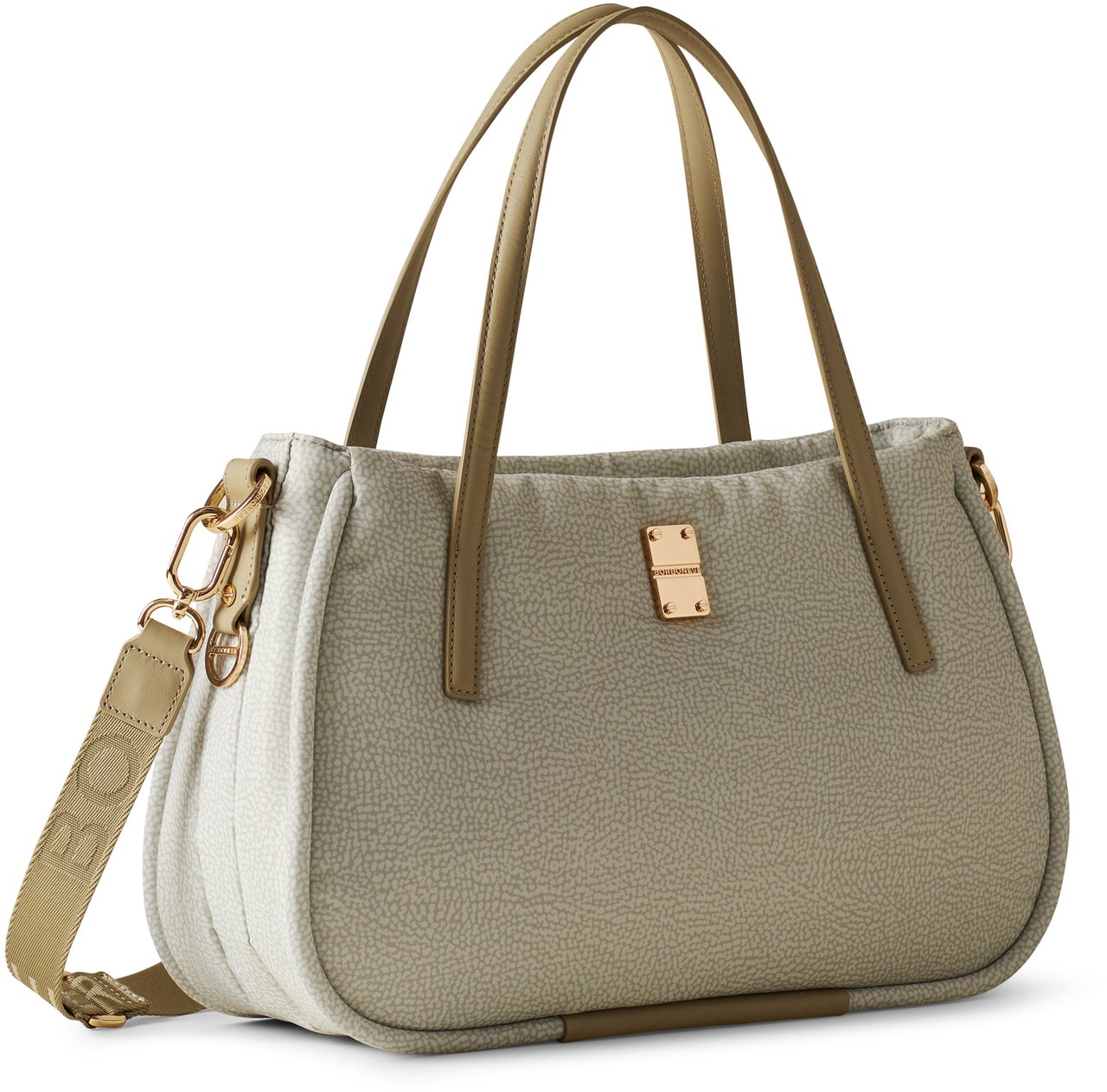 Borbonese CAHIER SHOPPER MEDIUM Groen