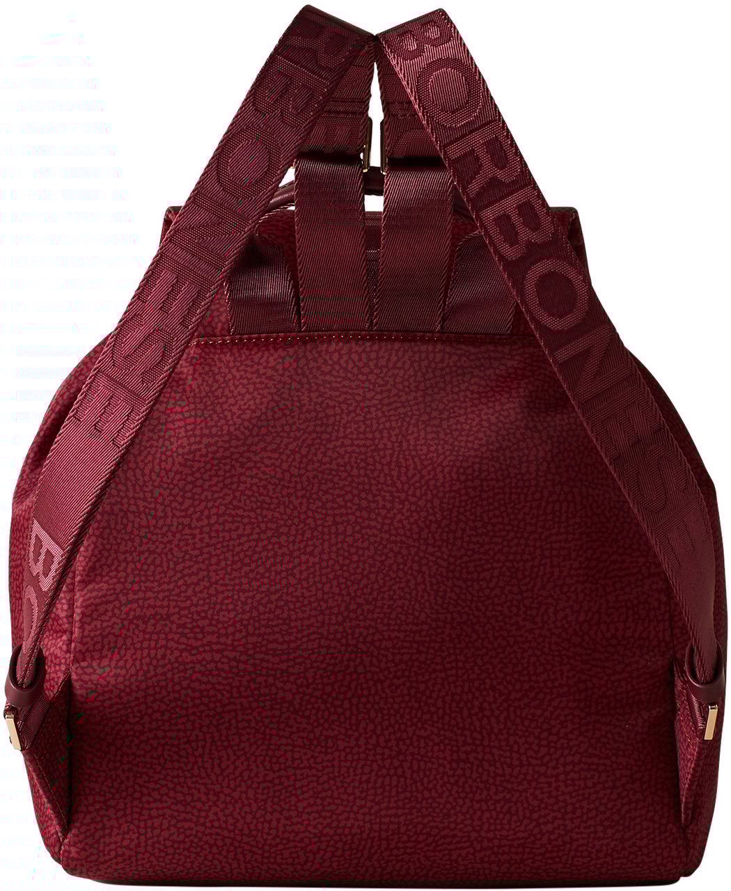 Borbonese FOLD MEDIUM BACKPACK Rood