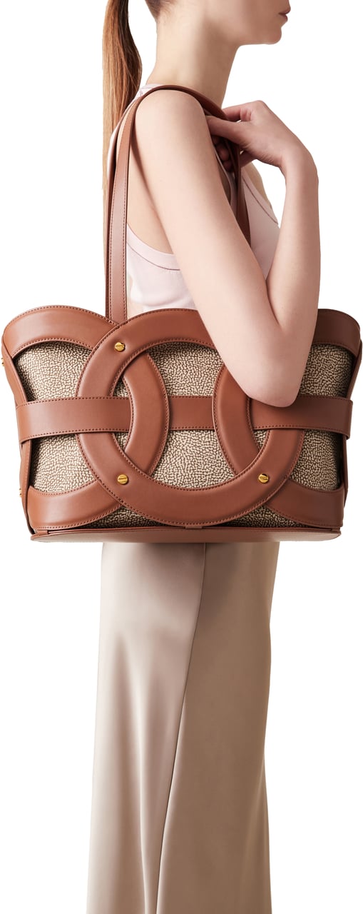 Borbonese ALL ROUND SHOPPER MEDIUM Divers