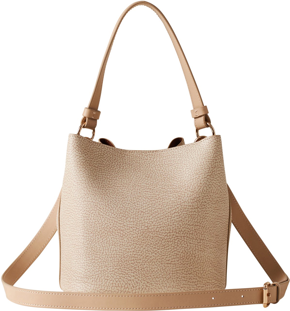 Borbonese MAREE BUCKET SMALL Beige