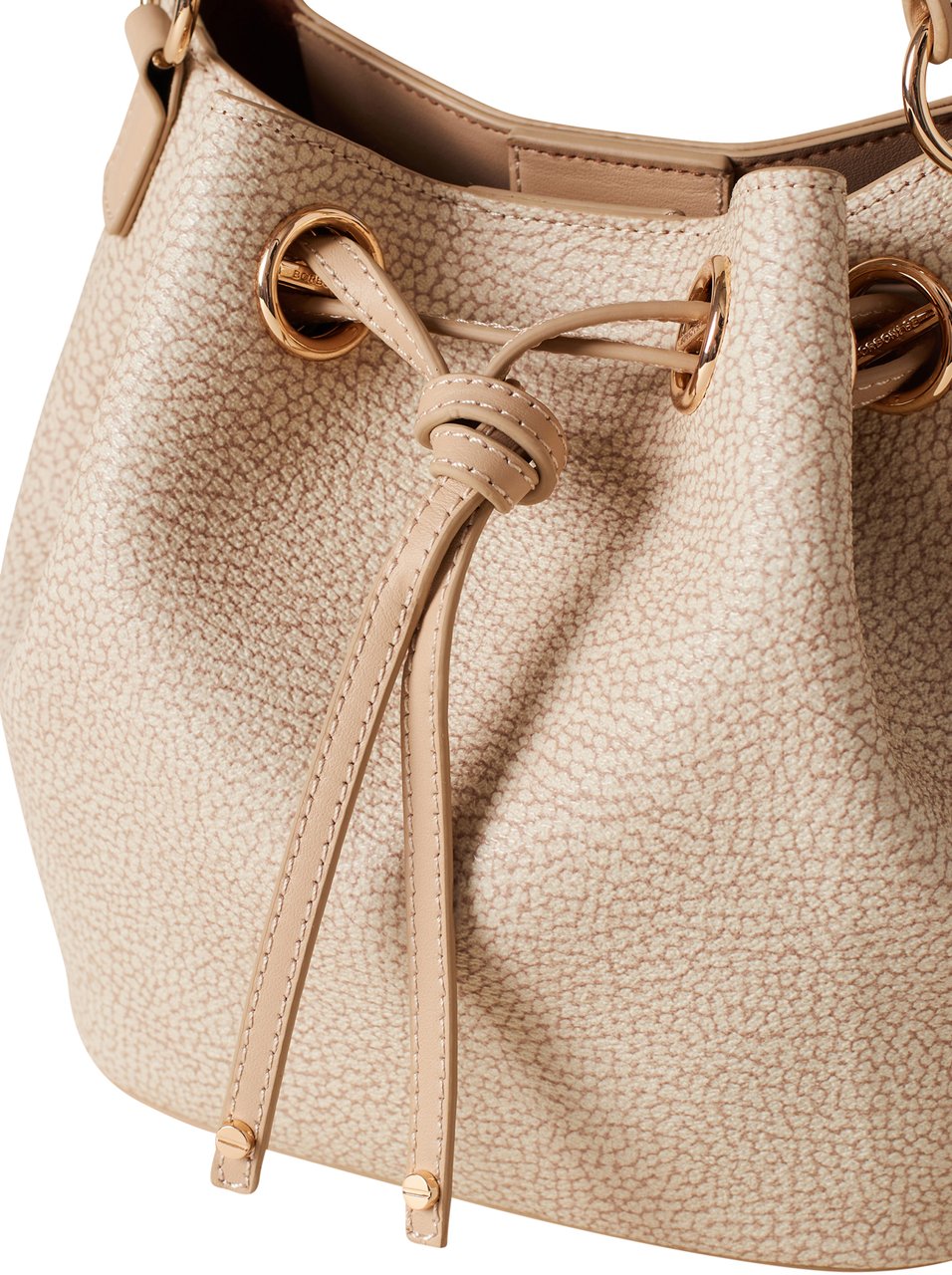 Borbonese MAREE BUCKET SMALL Beige