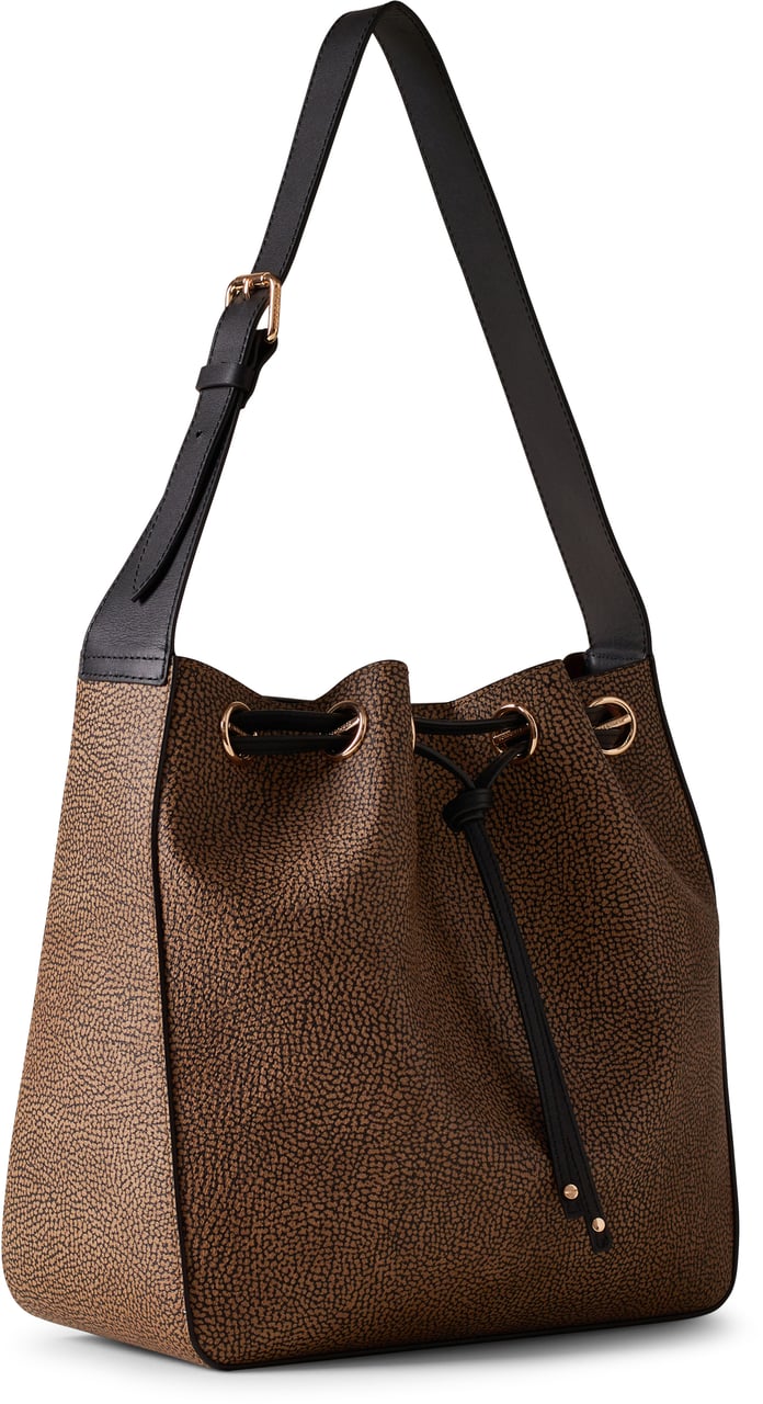 Borbonese MAREE BUCKET MEDIUM Bruin