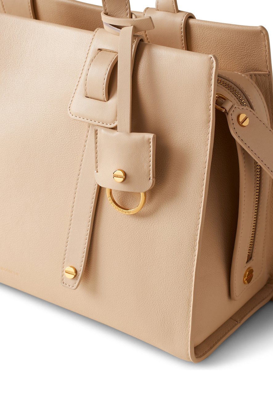 Borbonese DÉJEUNER BOSTON BAG MEDIUM Beige