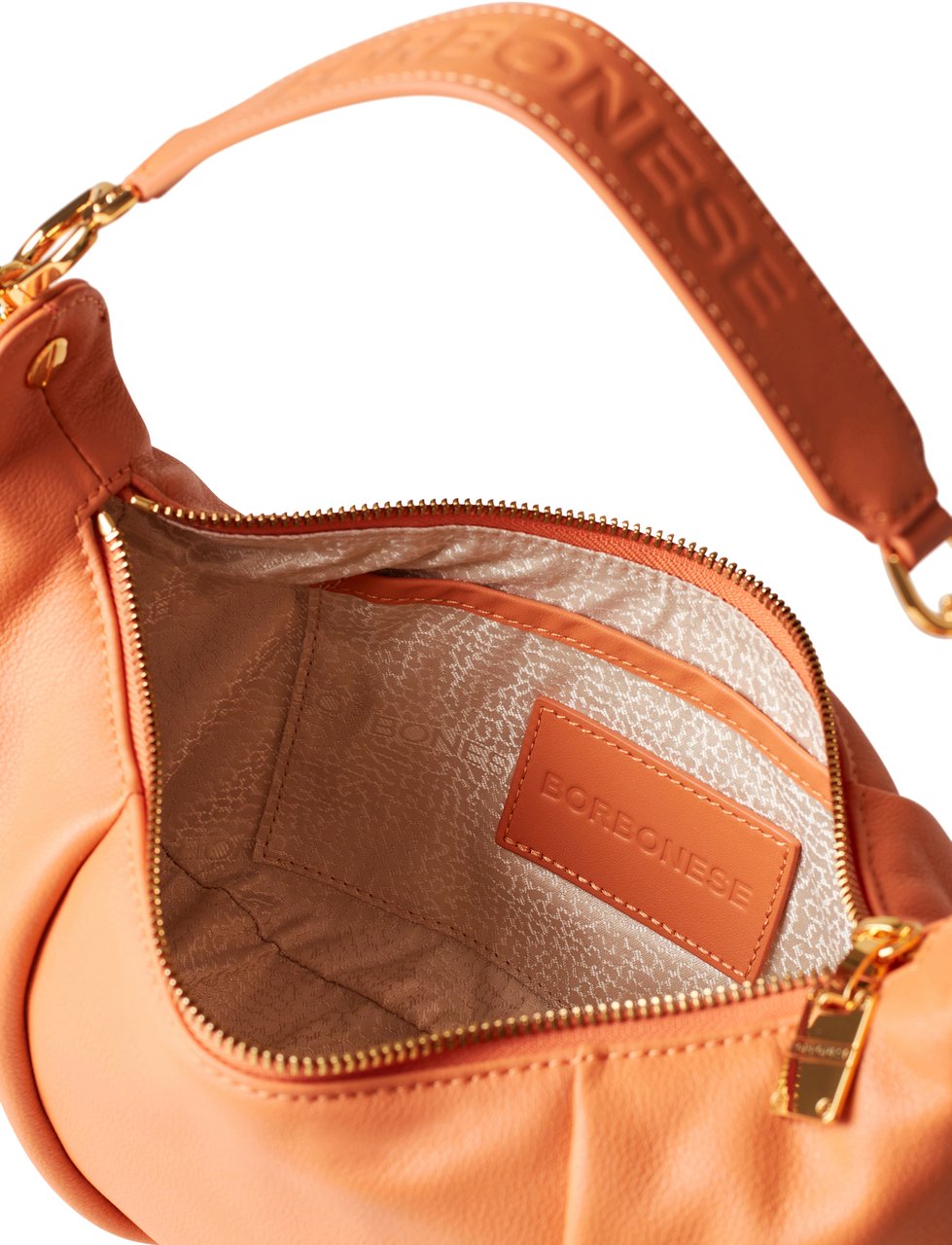 Borbonese BLOOM HOBO SMALL Oranje