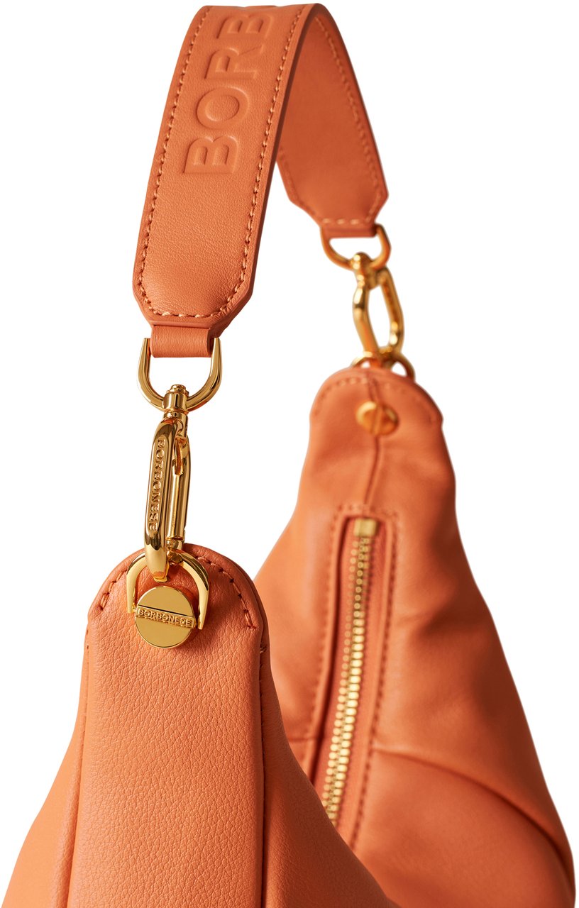 Borbonese BLOOM HOBO SMALL Oranje