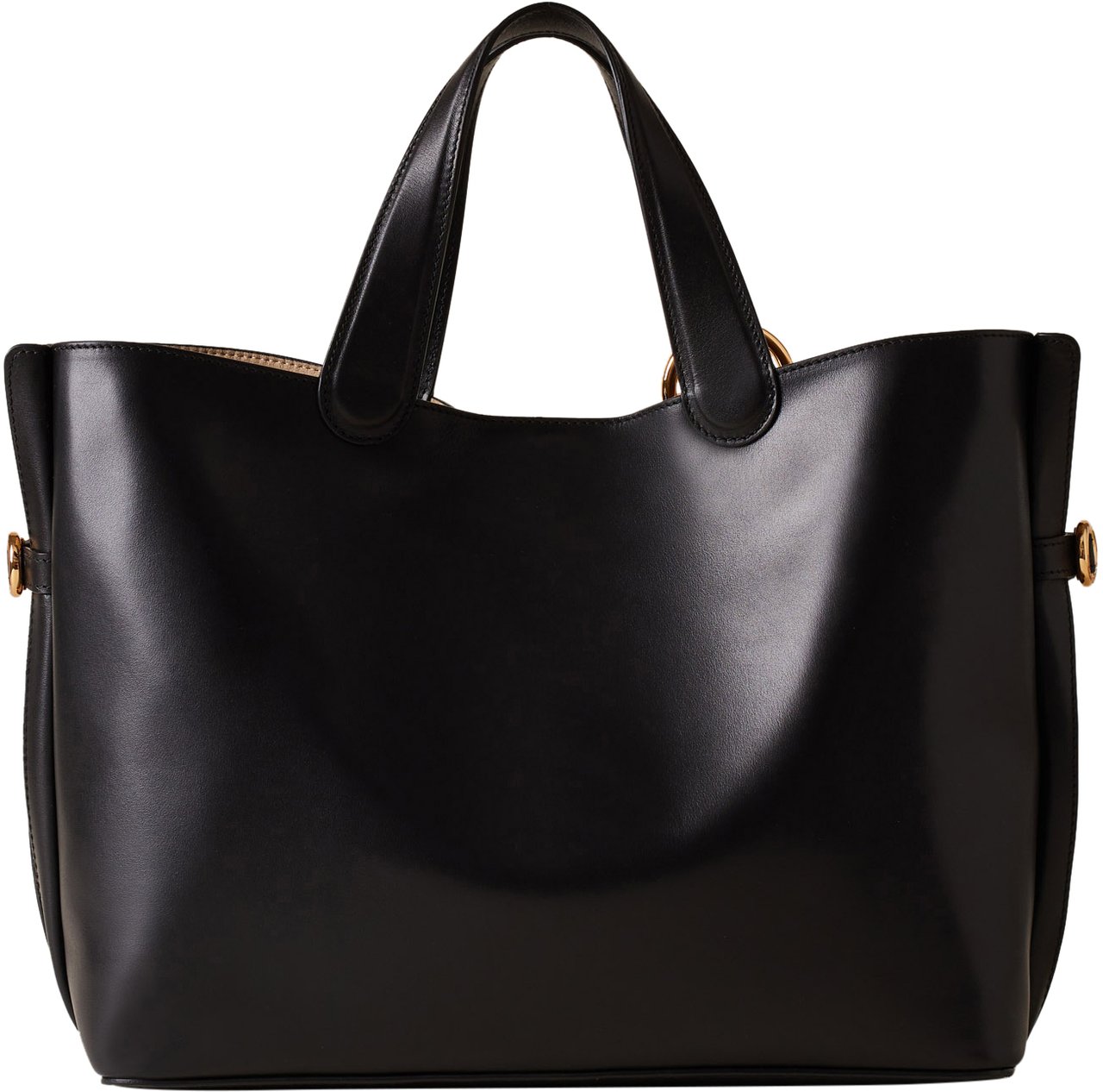 Borbonese BRIDLE MEDIUM SHOPPING BAG Zwart