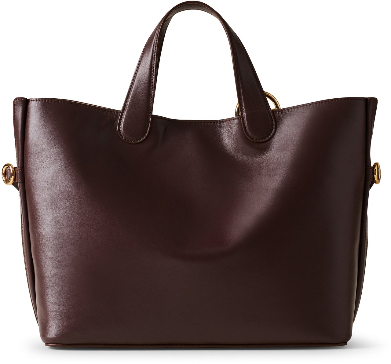 Borbonese BRIDLE MEDIUM SHOPPING BAG Maroon