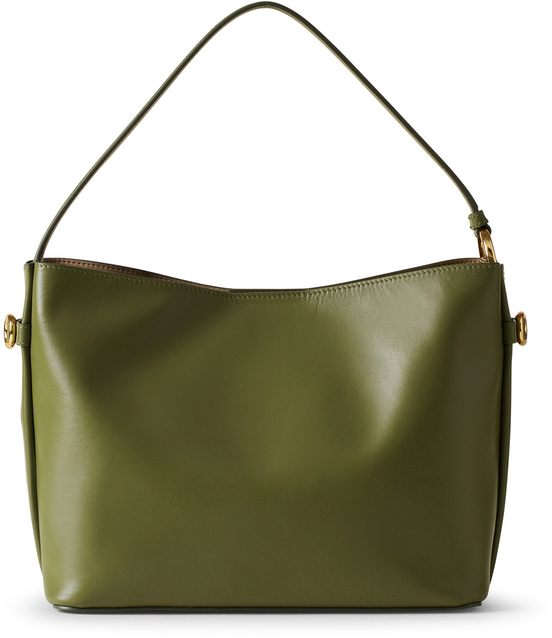 Borbonese BRIDLE MEDIUM BUCKET BAG Groen