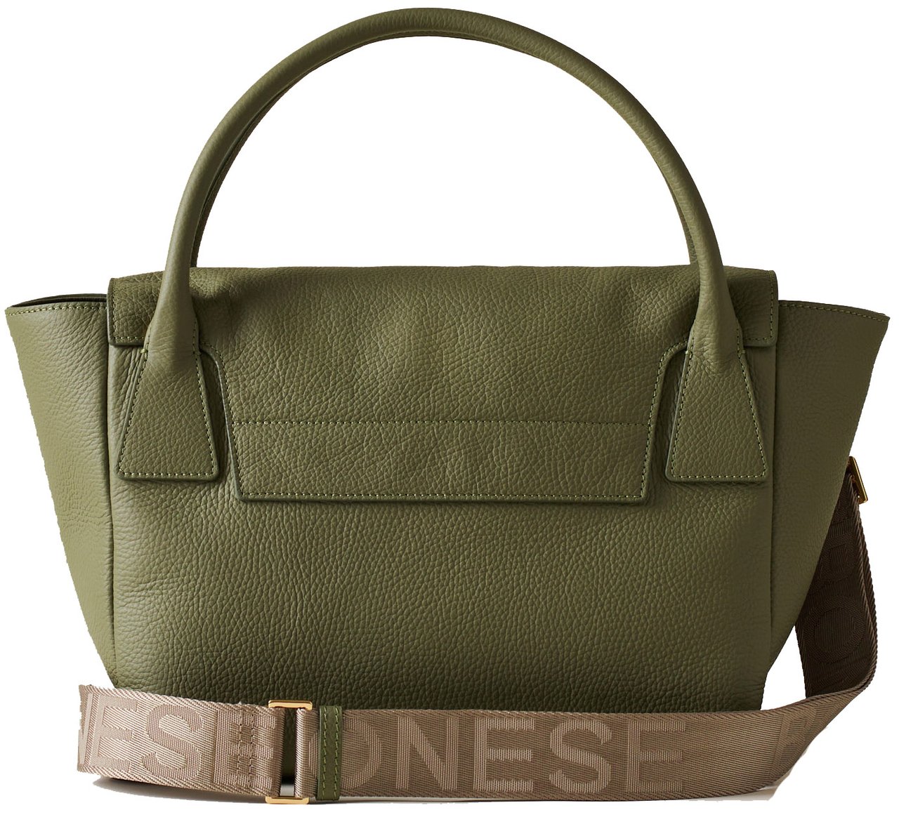 Borbonese TORINESE MEDIUM BAULETTO BAG Groen