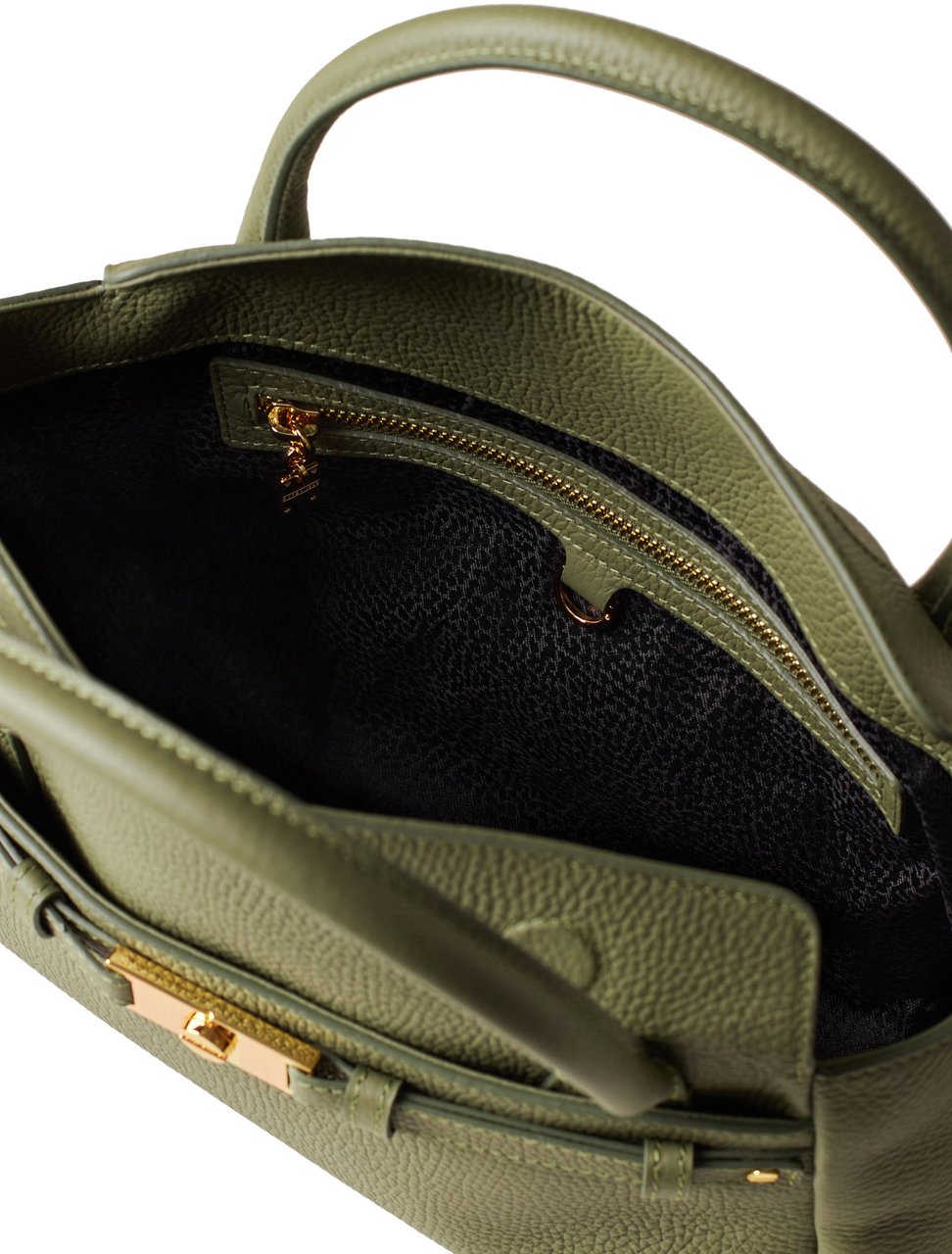 Borbonese TORINESE SMALL BAULETTO BAG Groen
