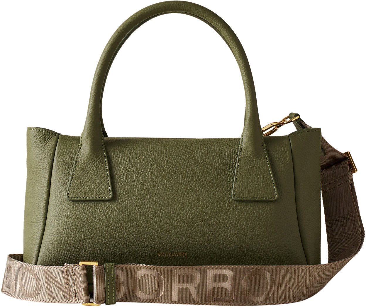 Borbonese TORINESE SMALL BAULETTO BAG Groen
