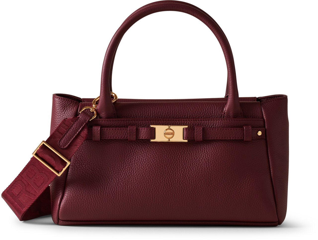 Borbonese TORINESE SMALL BAULETTO BAG Rood