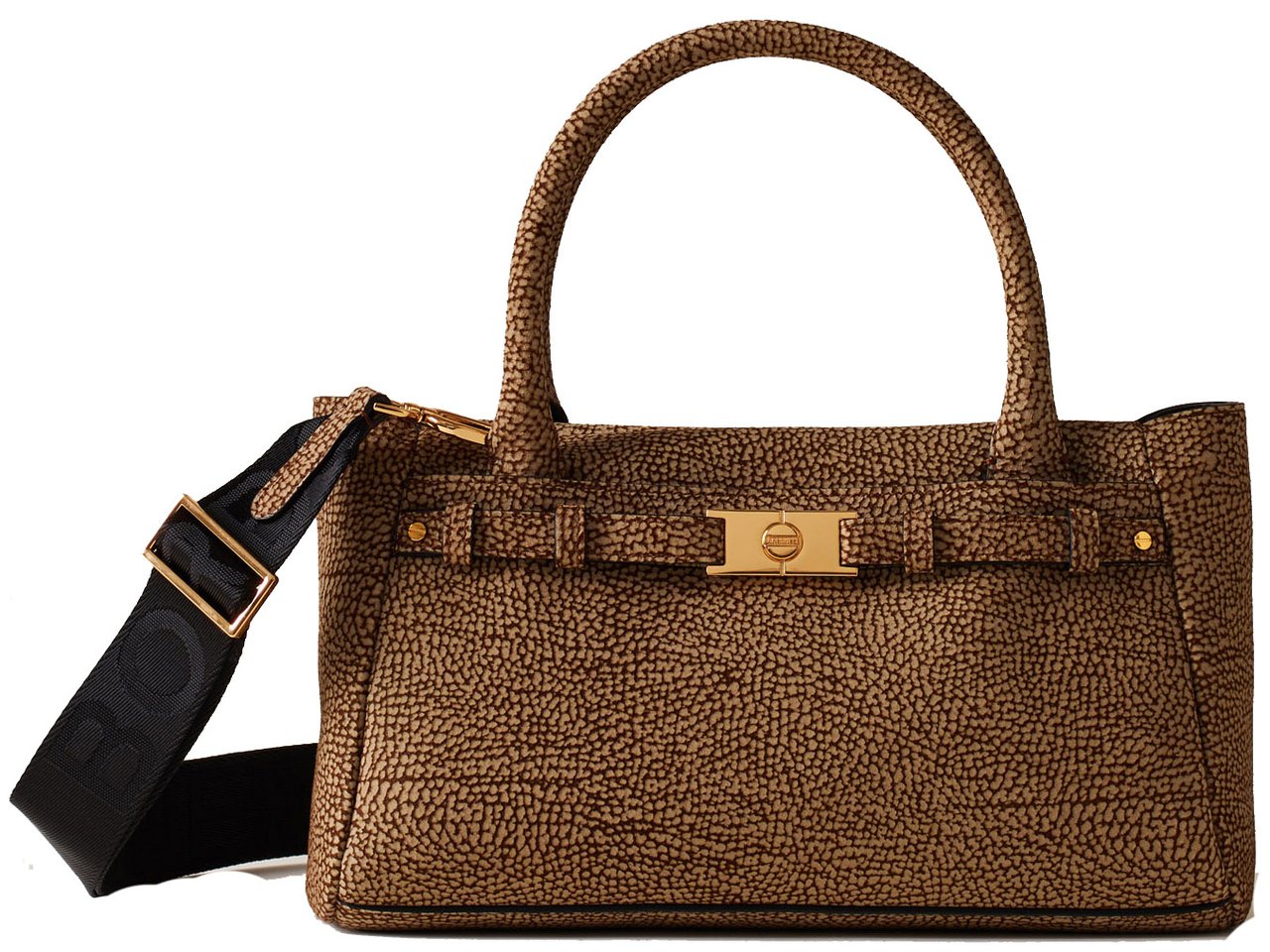 Borbonese TORINESE SMALL DUFFLE BAG Bruin