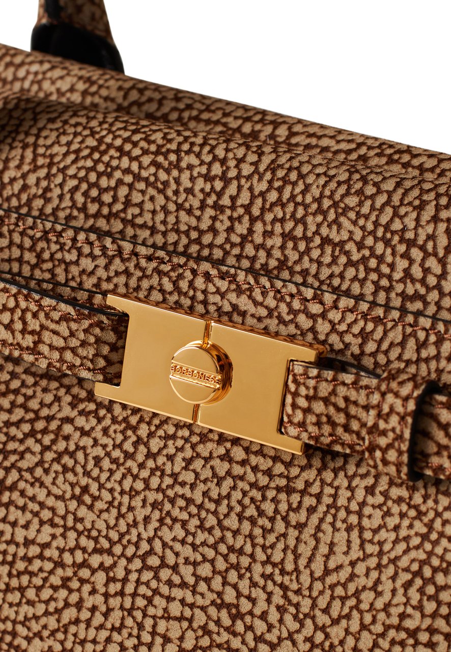 Borbonese TORINESE SMALL DUFFLE BAG Bruin