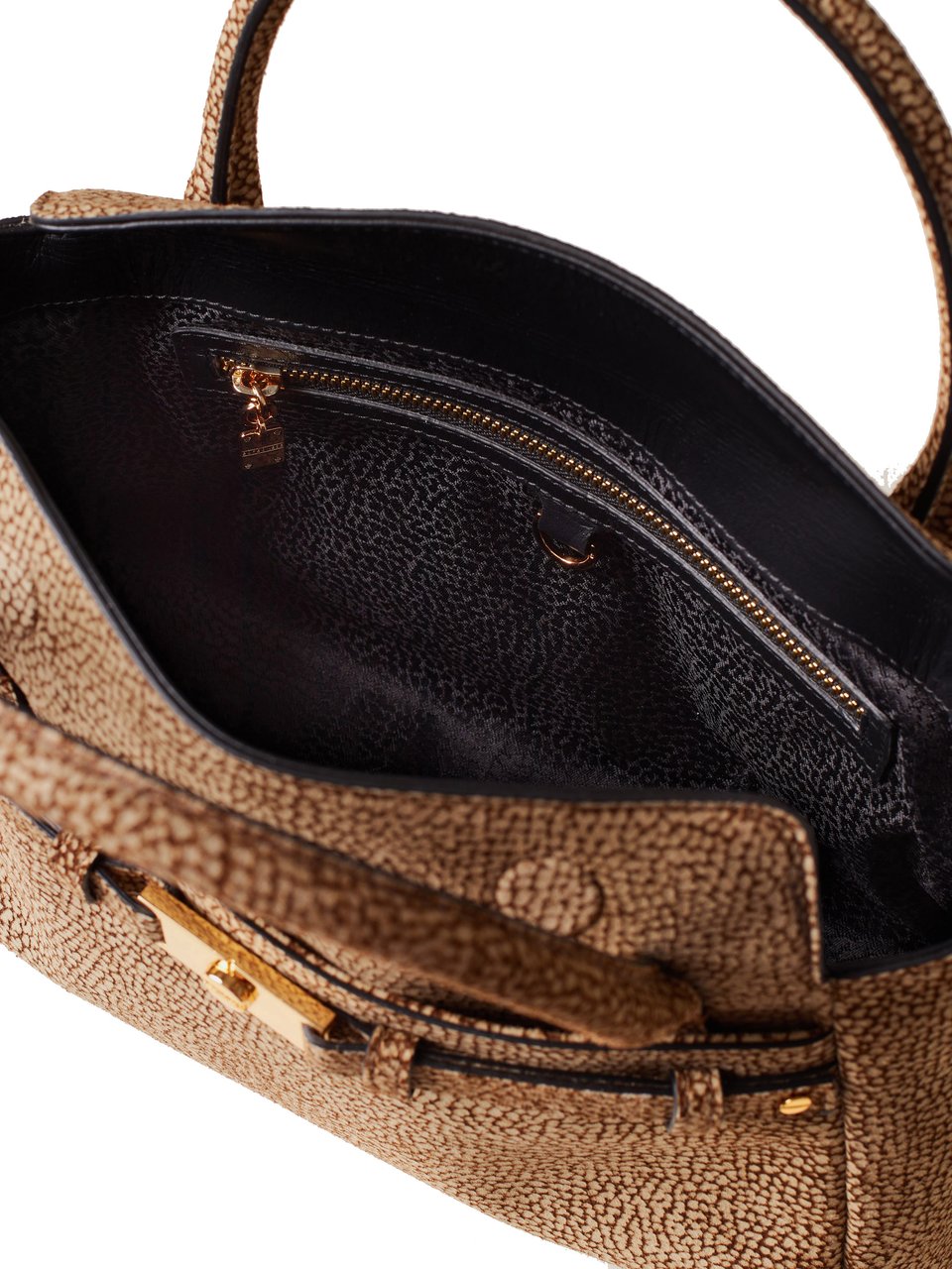 Borbonese TORINESE SMALL DUFFLE BAG Bruin
