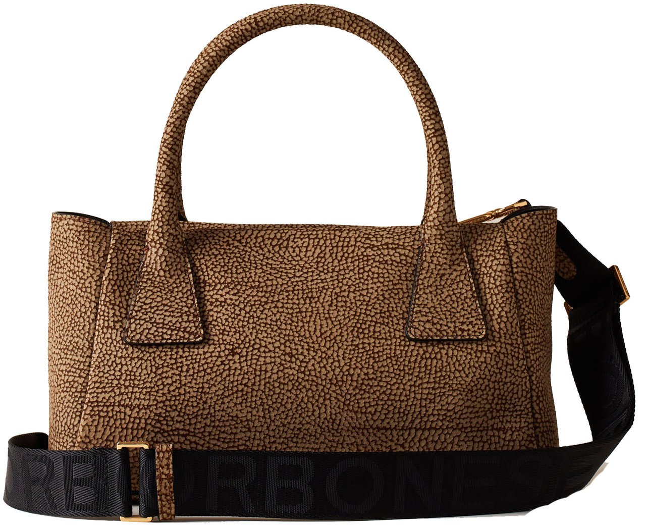 Borbonese TORINESE SMALL DUFFLE BAG Bruin