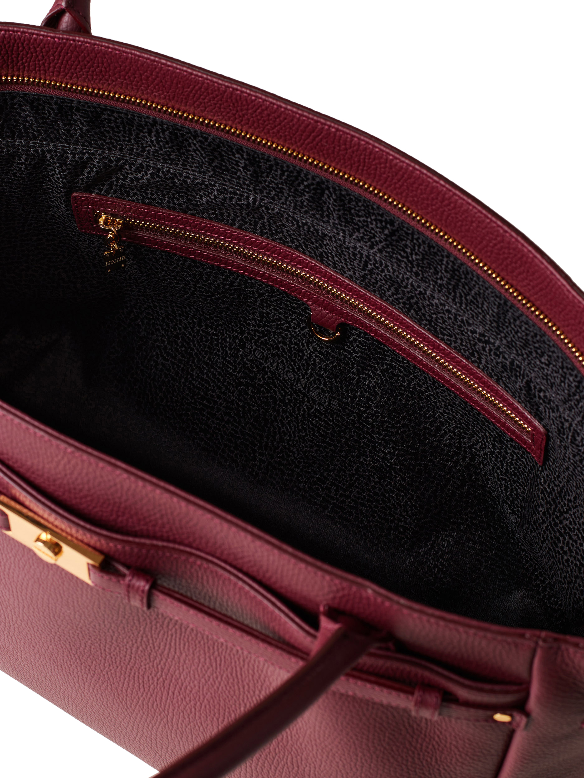 Borbonese TORINESE LARGE SHOPPING BAG Rood