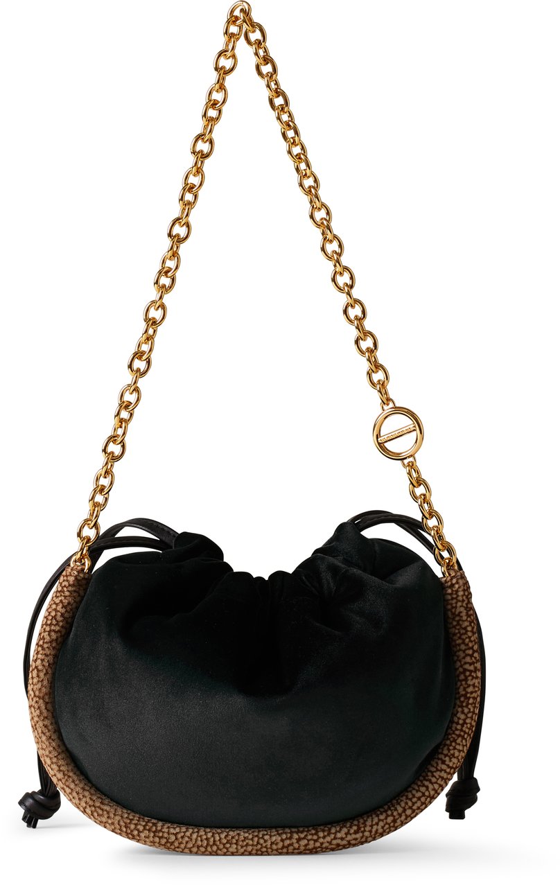 Borbonese COQUILLE MINI BAG Zwart