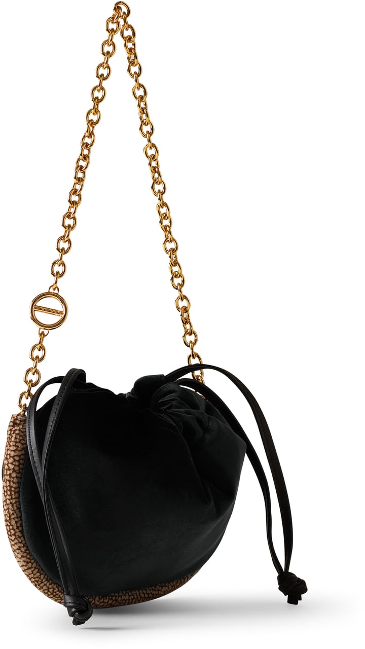Borbonese COQUILLE MINI BAG Zwart