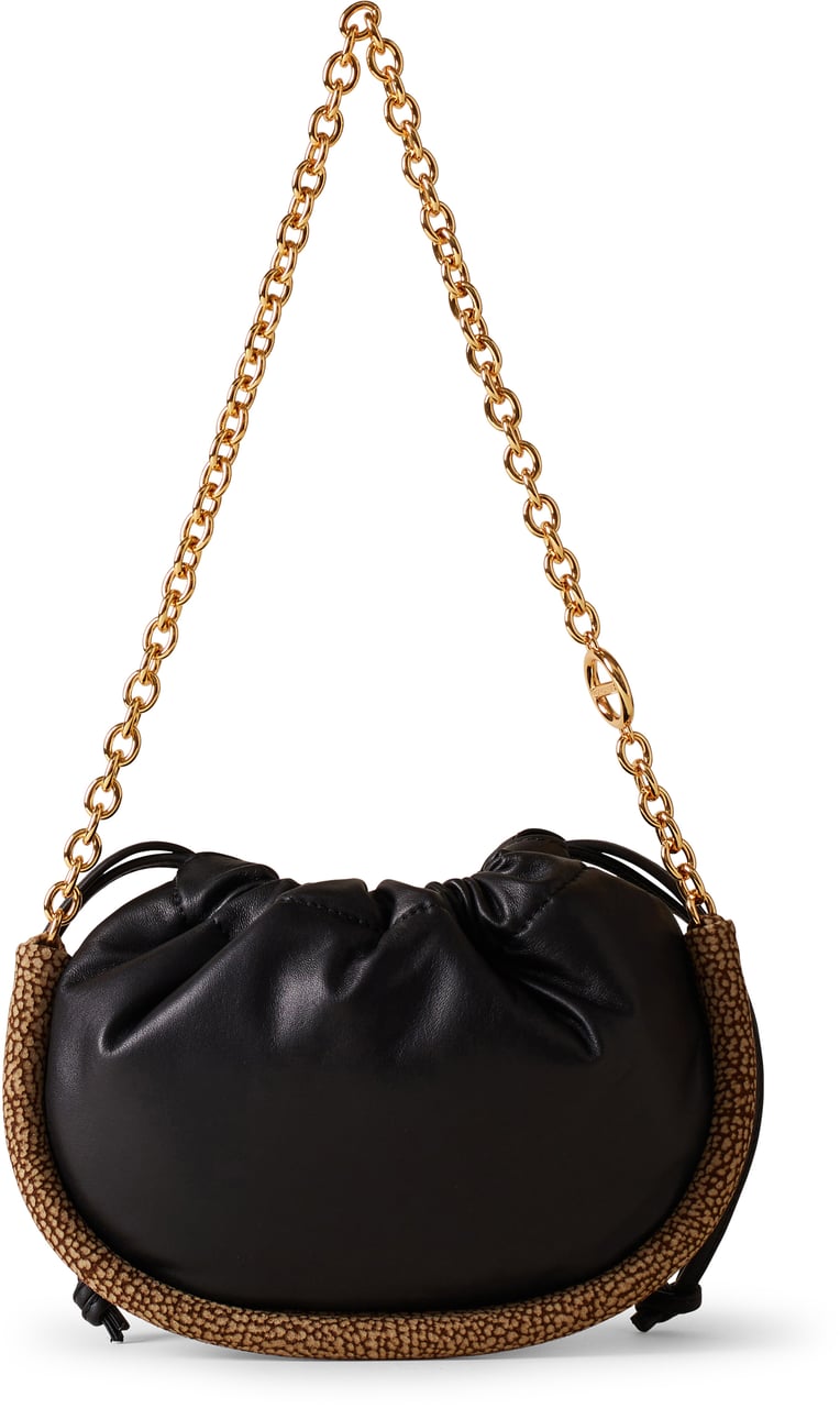Borbonese COQUILLE MINI BAG Zwart