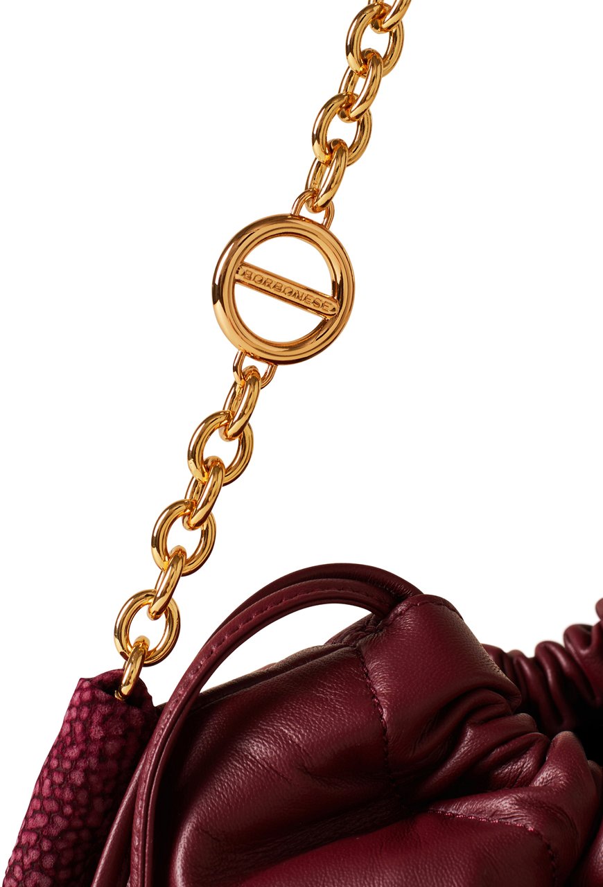 Borbonese COQUILLE MINI BAG Rood