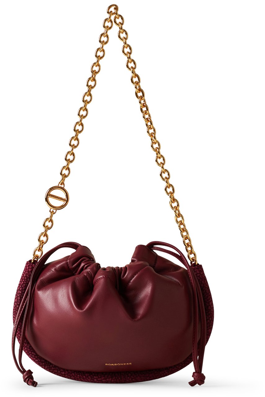 Borbonese COQUILLE MINI BAG Rood