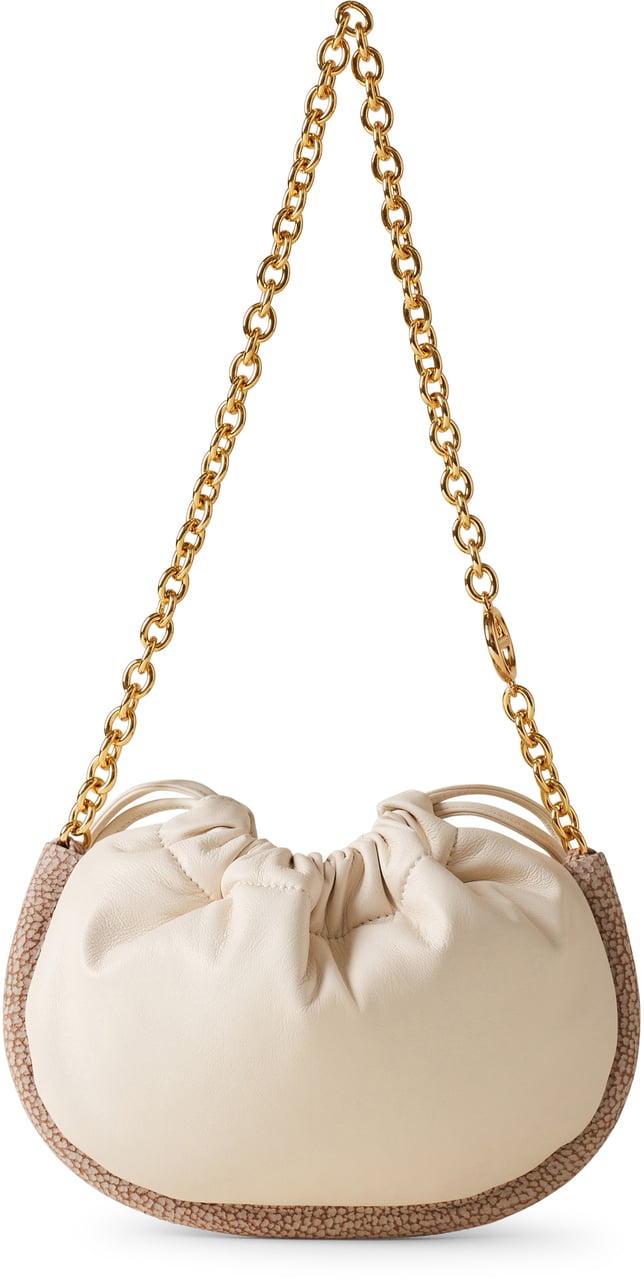 Borbonese COQUILLE MINI BAG Wit
