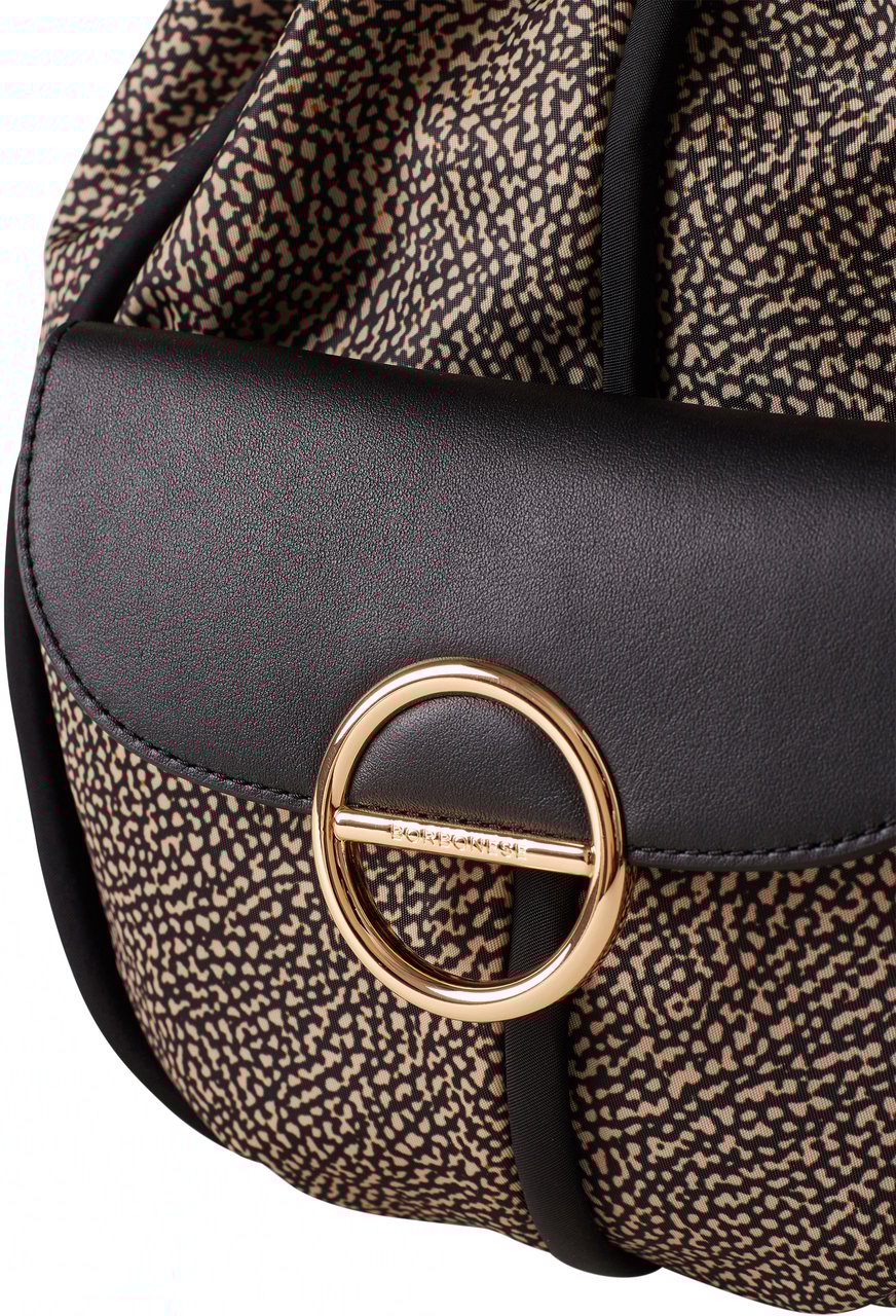 Borbonese COTTAGE BUCKET BAG Bruin