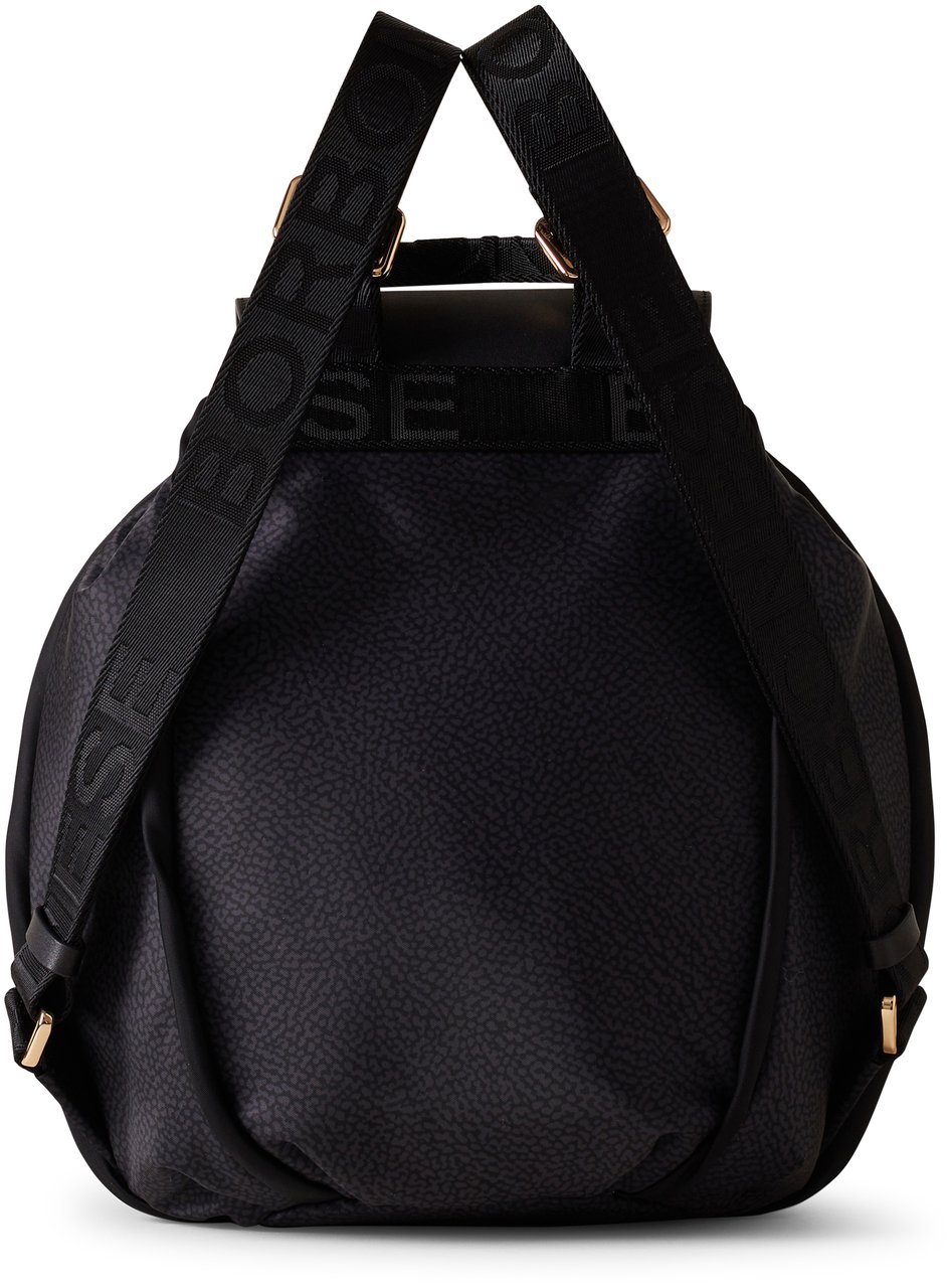 Borbonese COTTAGE BACKPACK Zwart