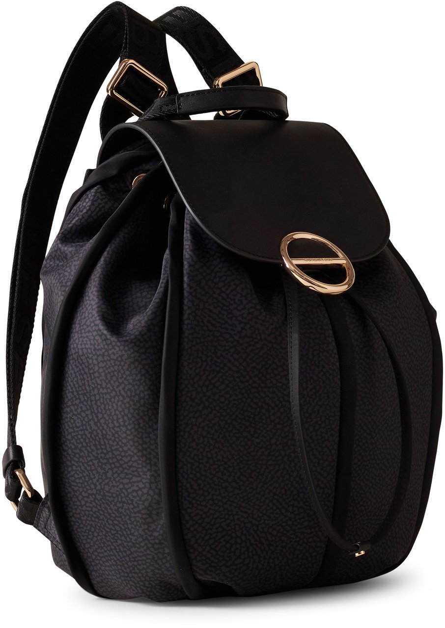 Borbonese COTTAGE BACKPACK Zwart