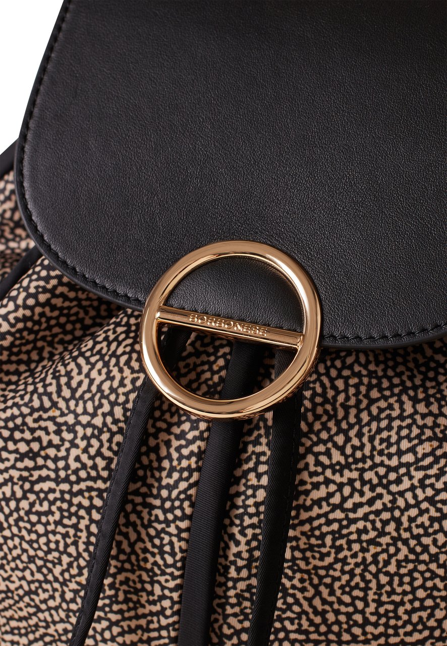 Borbonese COTTAGE BACKPACK Bruin