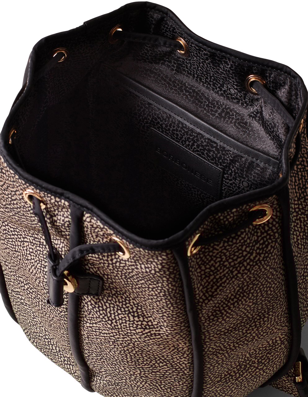 Borbonese COTTAGE BACKPACK Bruin