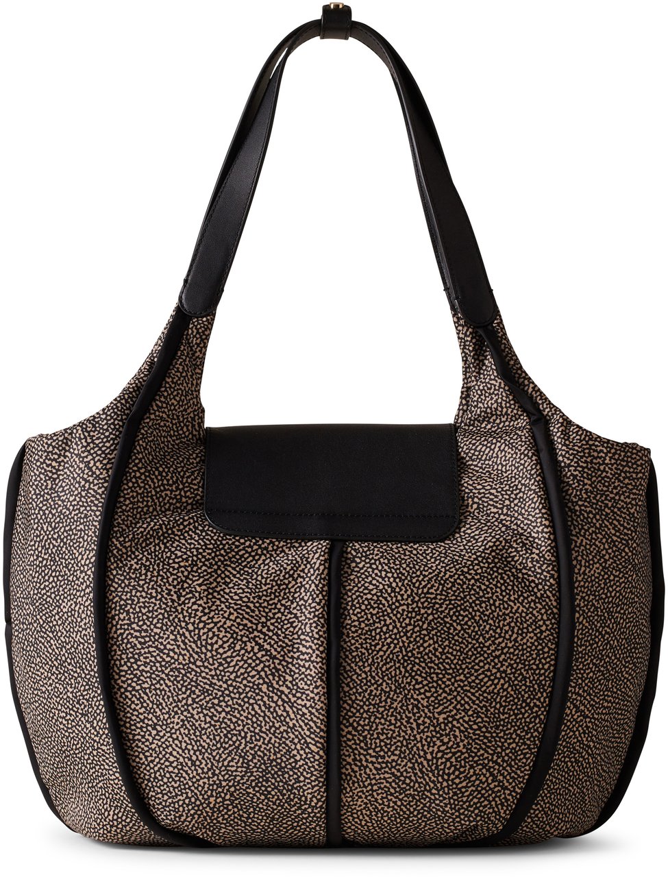 Borbonese COTTAGE LARGE SHOPPING BAG Bruin