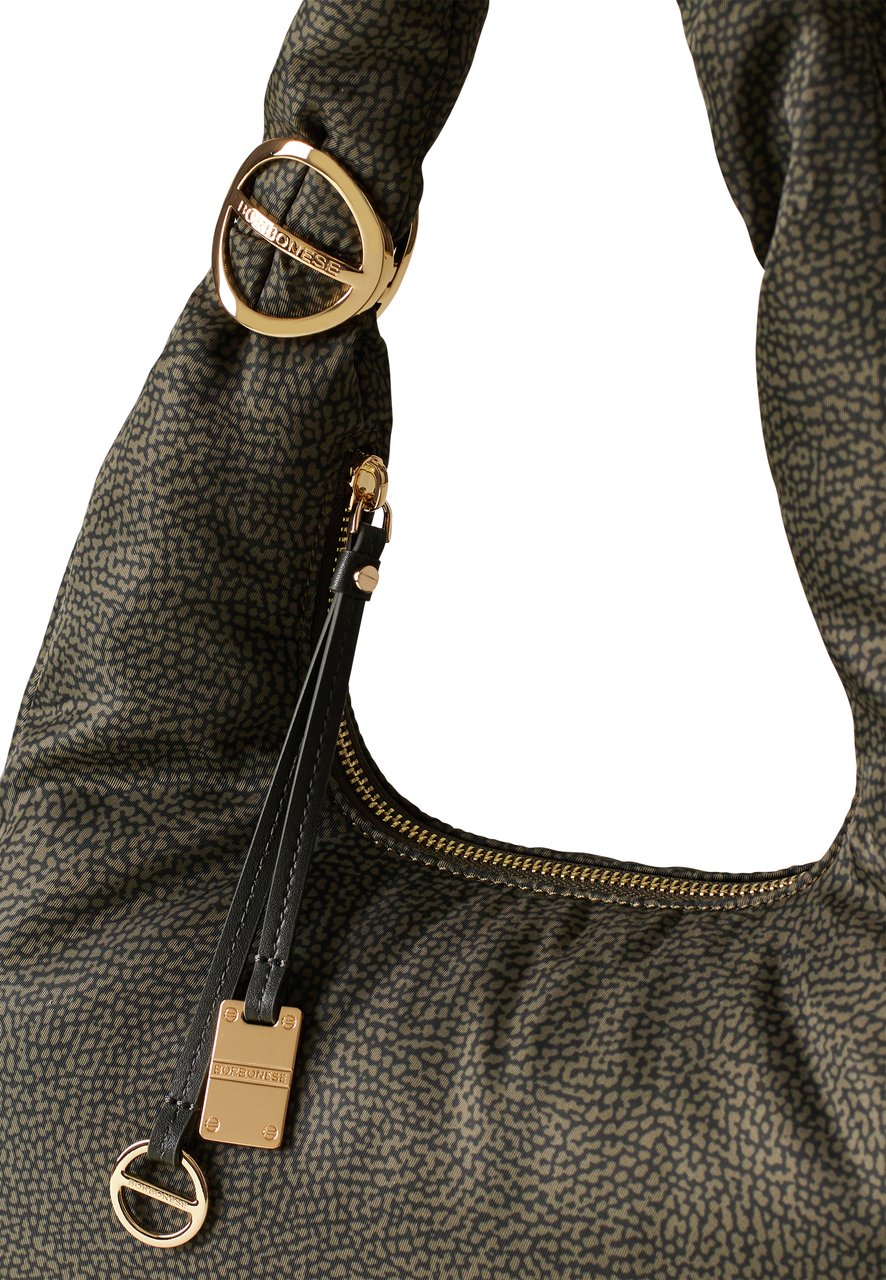 Borbonese TWINNIE SMALL HOBO BAG Groen