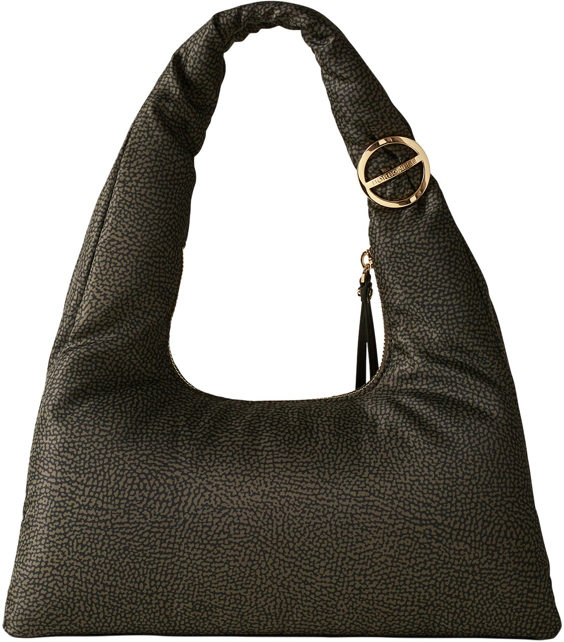 Borbonese TWINNIE SMALL HOBO BAG Groen
