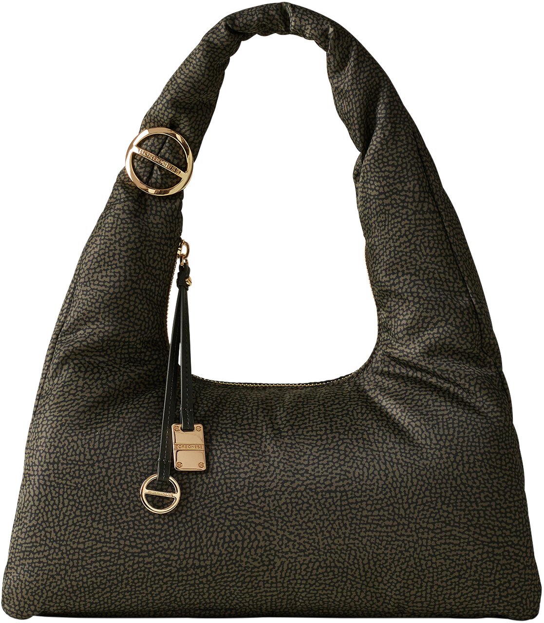 Borbonese TWINNIE SMALL HOBO BAG Groen