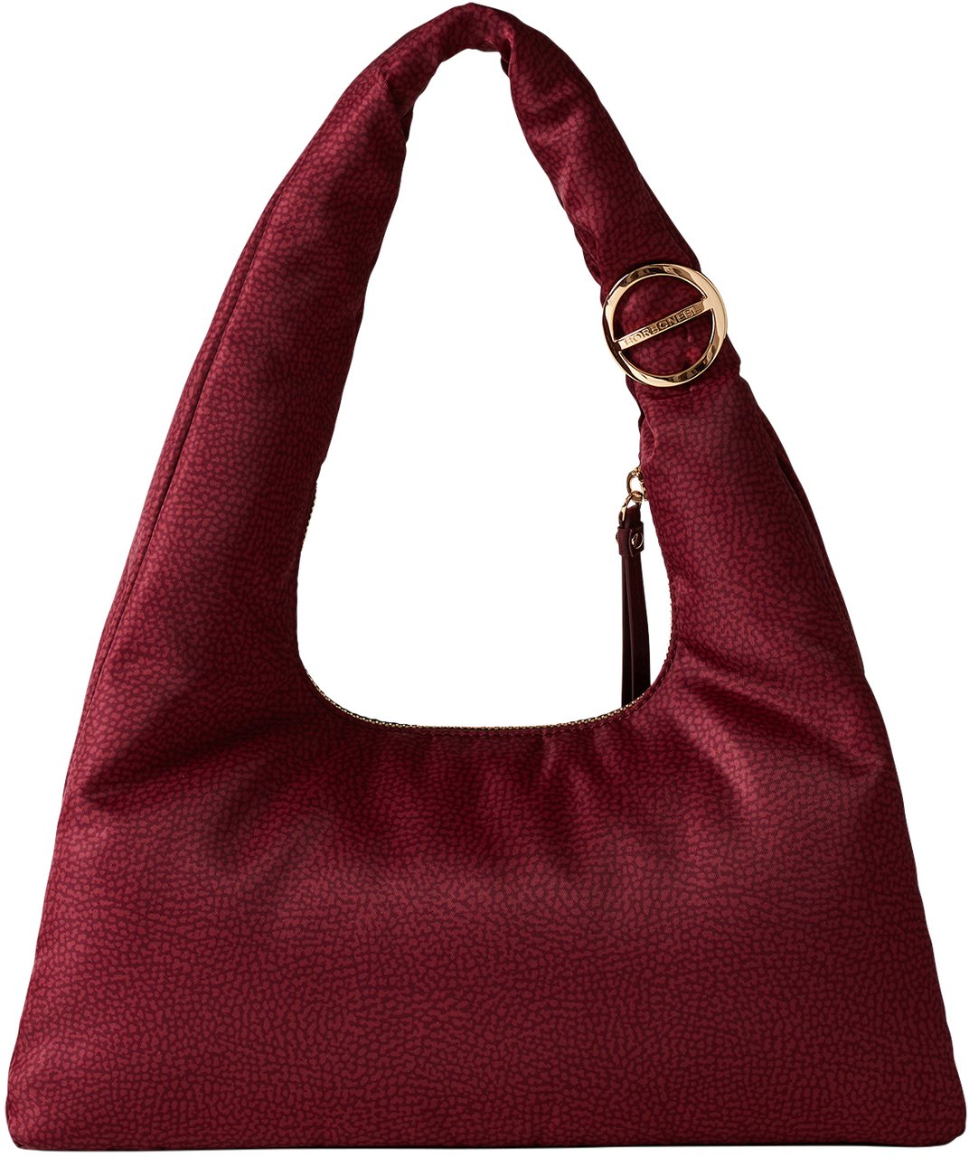 Borbonese TWINNIE SMALL HOBO BAG Rood